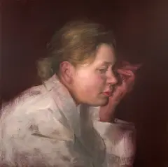 Purity by Robert Lőrincz, ulei pe pânză, sold Jul 2024