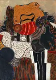 Madonă by Ion Alin Gheorghiu, 1994, ulei pe pânză, sold Jul 2024