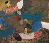 Corneliu Vasilescu, Bărci în larg, 1998, acuarelă pe hârtie