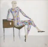Constantin Piliuță, Pierrot (Autoportret)