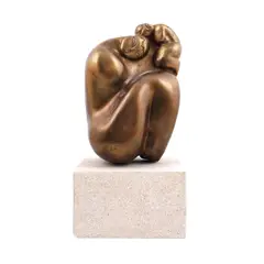 Maternitate by Ion Irimescu, bronz, sold Jul 2024