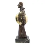 Ion Iancuț, Călător în timp, bronz, patinat în două culori