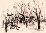 Iosif Rosenblut, Promenadă