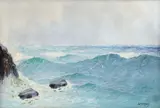 Dimitrie Florian, Marea învolburată, ulei pe pânză