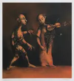 Georges Mazilu, Trubaduri, cromolitografie
