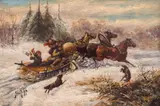 Konstantin Stoilov, Hunting scene