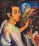 Yuri Bukov, Selfportrait