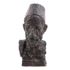 Richard Hette, Cap de turc (Ahmet Ali), anii '20, bronz