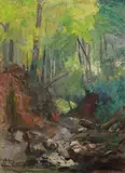 Alexandru Ciucurencu, Peisaj la Rușchița
