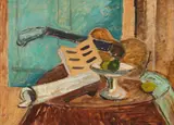 Henri Catargi, Natură statică cu chitară şi fructe