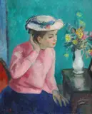 Francisc Gall, Parfumul florilor, 1958, ulei pe pânză
