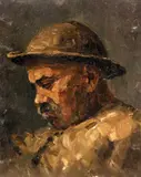 Alexandru Henția, Mocan, 1900-1902, ulei pe pânză