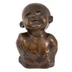 Ion Faur Schmidt, Cap de copil, 1927, bronz