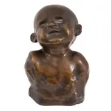 Ion Faur Schmidt, Cap de copil, 1927, bronz
