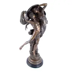 Eugène Marioton, Flora și Zephyr, bronz patinat