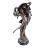 Eugène Marioton, Flora și Zephyr, bronz patinat
