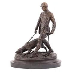 Pierre-Jules Mêne, Câine de vânătoare, bronz