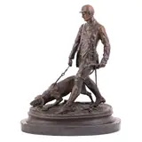 Pierre-Jules Mêne, Câine de vânătoare, bronz