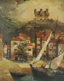 Vladimir Kirin, Senj, 1933.-1935., ulje na dasci
