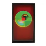 Vinko Fišter, Bio-object with Circular Core II, 1977., kolorirano pleksi, staklo i karton