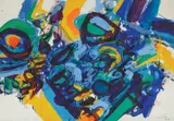 Edo Murtić, Blue
