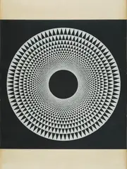 Juraj Dobrović, Field, 1965., serigraphy