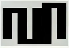 Julije Knifer, Meander, 1973., serigrafija