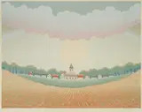 Ivan Rabuzin, Illuminated Field, 1981., sitotisak na papiru
