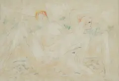 Erotic Cycle by Antun Motika, 1945.-1947., gvaš i tuš na papiru, offered Jun 2024