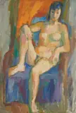 Vilim Svečnjak, Nude in Armchair