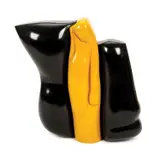 Josip Diminić, Black and Yellow, 1972., kolorirano fiber-staklo