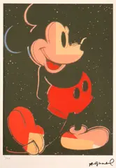 Andy Warhol, Mickey, cromolitografie