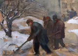 Samuel Mützner, Voluntari la zăpadă