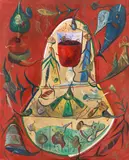 Eva by Ștefan Pelmuș, 2009, ulei pe pânză, sold May 2024