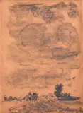 Rudolf Schweitzer–Cumpăna, De la câmp, 1929, creion pe hârtie