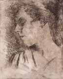 Nicolae Vermont, Portret, acvaforte și gravură cu acul