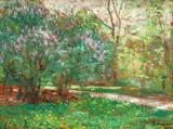 Ghelman Lazăr, În parc