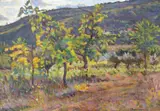 Solomon Sanielevici, Început de toamnă, 1933, ulei pe pânză