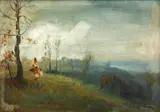 Ion Marinescu Vâlsan, Spre casă, 1910, ulei pe pânză