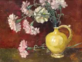 Nicolae Alexandrescu, Ulcior cu garoafe, 1926, ulei pe pânză