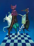 Jules Perahim, Șah ("Le cheval saut et prend")