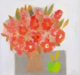 Anemone by Constantin Piliuță, ulei pe pânză, sold May 2024