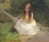 Lavinia Oniciuc, În lumina zilei, 2022, ulei pe pânză