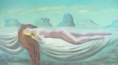 Sabin Bălașa, Pe ape, 1972, ulei pe pânză