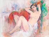 Ion Musceleanu, Nud în interior