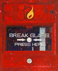 Florin Ciulache, Press Here, 2004, ulei pe pânză