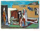 Marcel Janco, Marea Neagră, cromolitografie