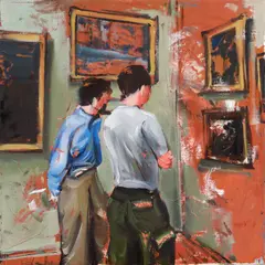 Sergiu Laslo, Art, 2023, ulei pe pânză