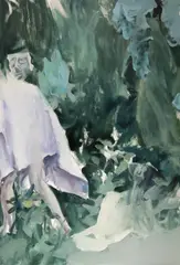 Alin Bozbiciu, Untitled, 2021, acrilic pe pânză