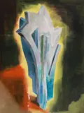 Genti Korini, The Trophy, 2013, ulei pe pânză